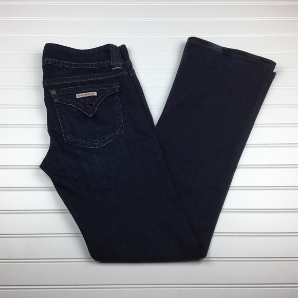 Hudson Boot Cut Dark Wash Jeans - Picture 5 of 8